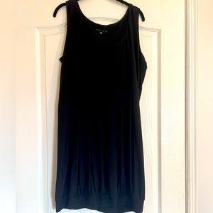 LBD - Versatile for Any Occasion - Black Band Bubble Hem - Flattering Cut